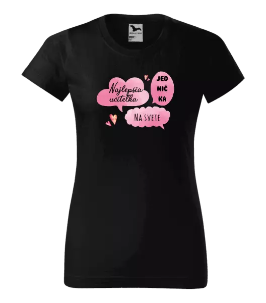 Dámske tričko Najlepšia učiteľka na svete 