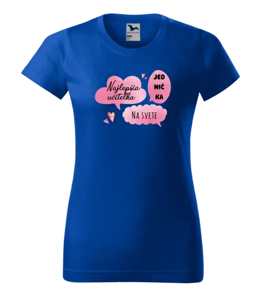 Dámske tričko Najlepšia učiteľka na svete 