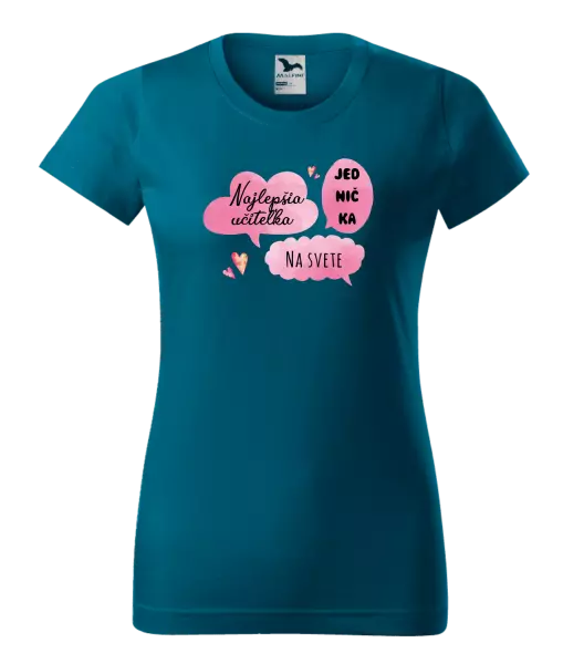 Dámske tričko Najlepšia učiteľka na svete 