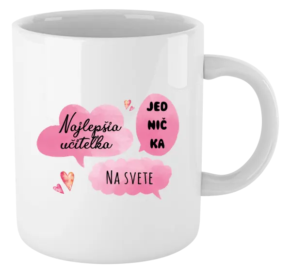Hrnček Najlepšia učiteľka na svete 