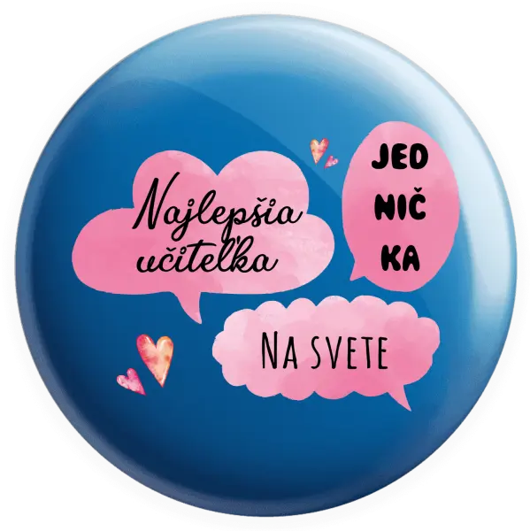 Placka Najlepšia učiteľka na svete 