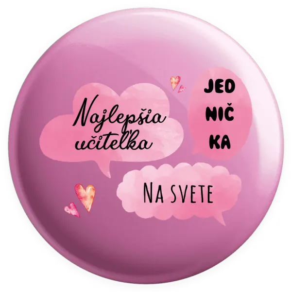 Placka Najlepšia učiteľka na svete 