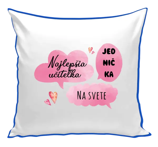 Vankúš Najlepšia učiteľka na svete 
