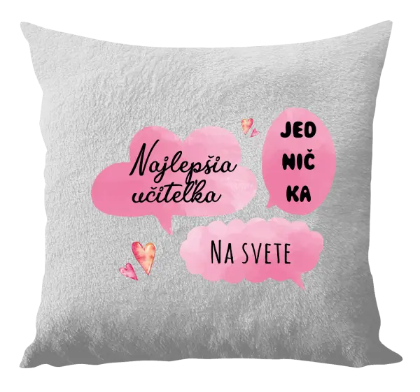 Vankúš Najlepšia učiteľka na svete 