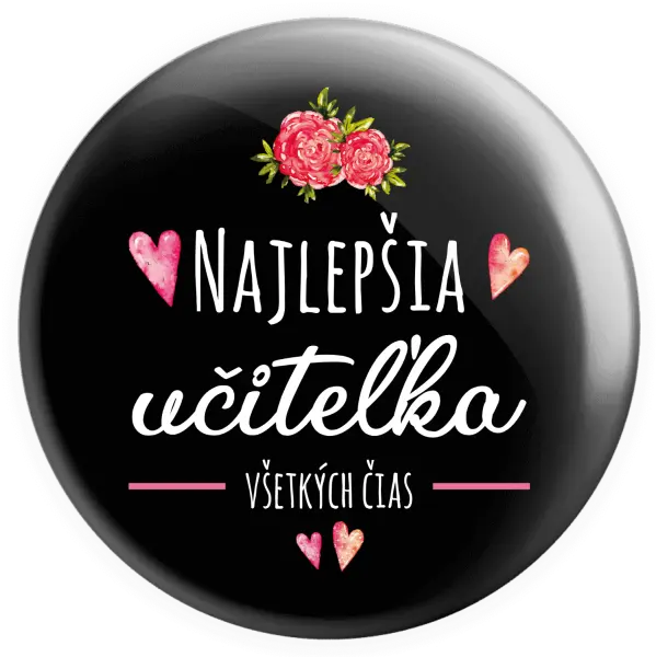 Placka Najlepšia učiteľka všetkých čias