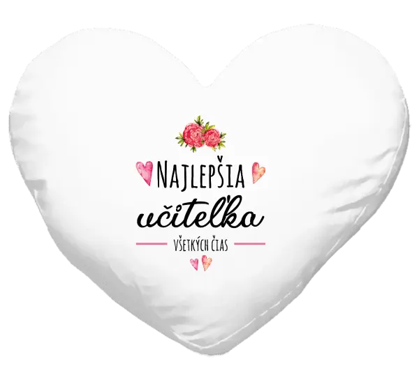 Vankúš Najlepšia učiteľka všetkých čias