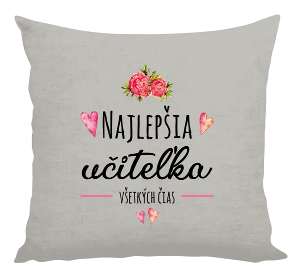 Vankúš Najlepšia učiteľka všetkých čias