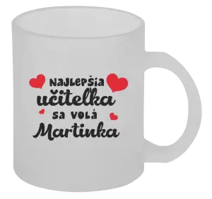 Hrnček Najlepšia učiteľka sa volá - meno