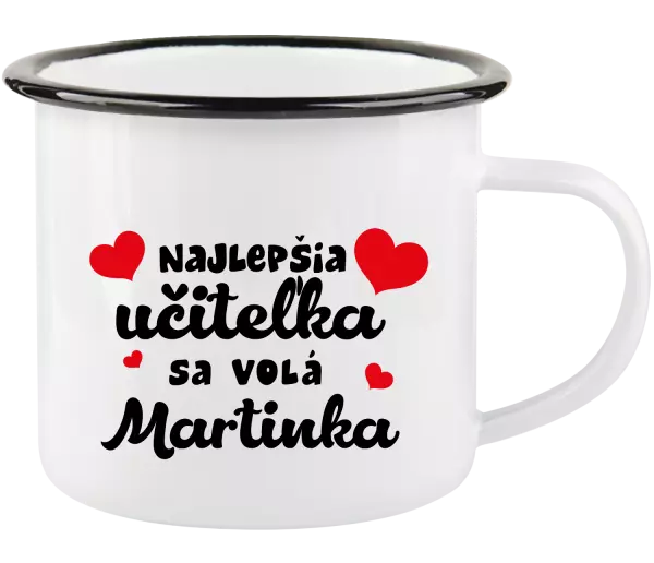 Plecháčik Najlepšia učiteľka sa volá - meno