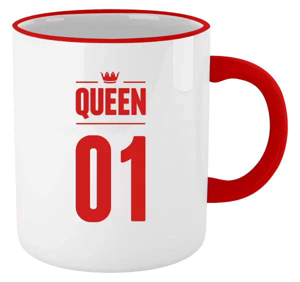 Hrnek Queen s vlastním číslem