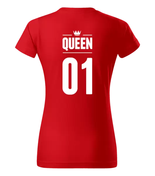 Dámské tričko Queen s vlastním číslem