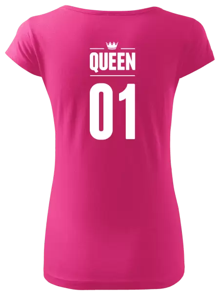 Dámské tričko Queen s vlastním číslem