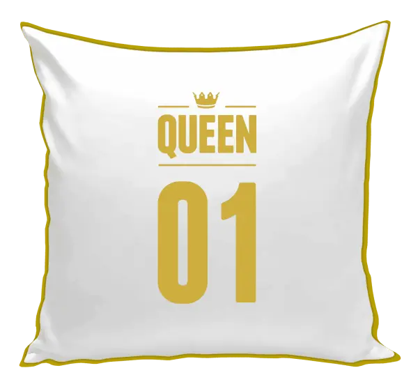 Polštář Queen s vlastním číslem