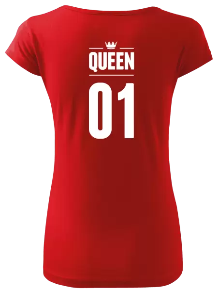 Dámské tričko Queen s vlastním číslem