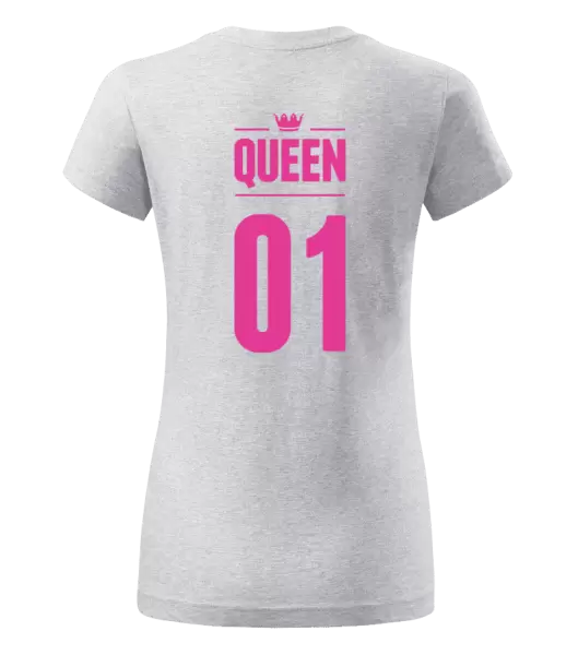 Dámské tričko Queen s vlastním číslem