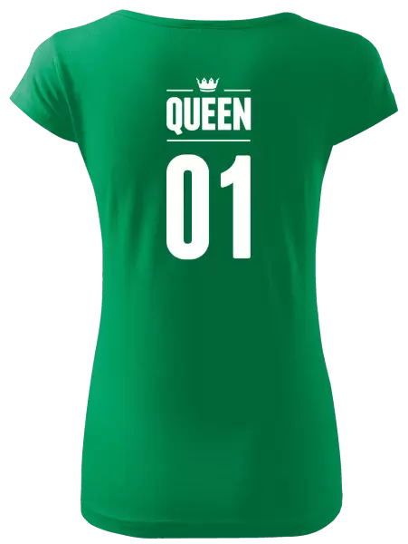 Dámské tričko Queen s vlastním číslem