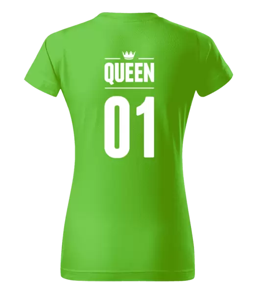 Dámské tričko Queen s vlastním číslem
