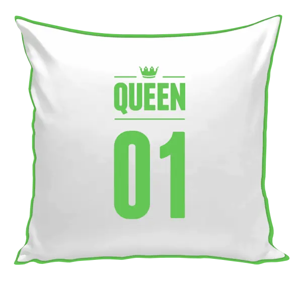 Polštář Queen s vlastním číslem