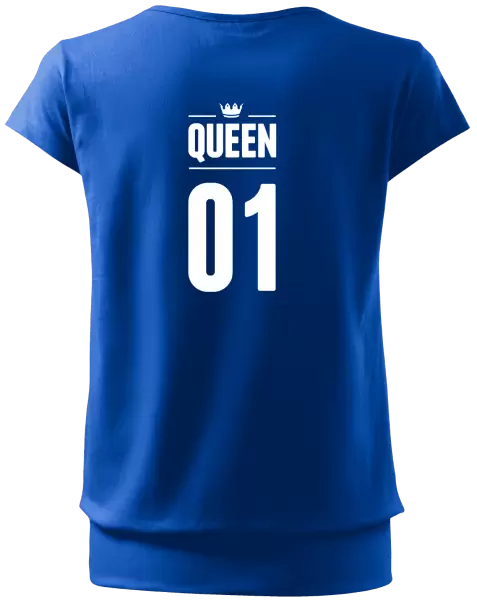Dámské tričko Queen s vlastním číslem