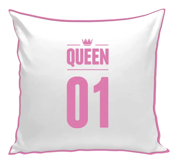 Polštář Queen s vlastním číslem