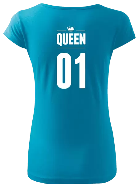 Dámské tričko Queen s vlastním číslem