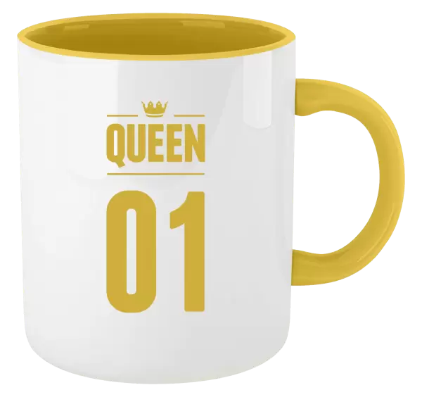 Hrnek Queen s vlastním číslem