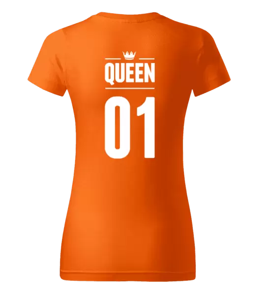 Dámské tričko Queen s vlastním číslem