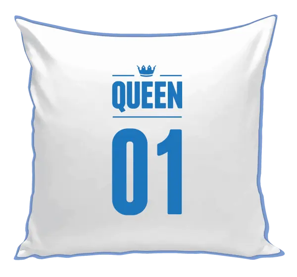 Polštář Queen s vlastním číslem