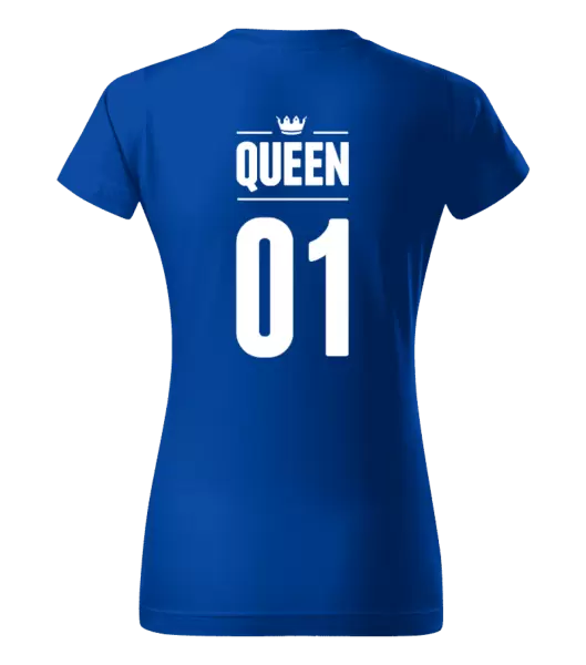Dámské tričko Queen s vlastním číslem