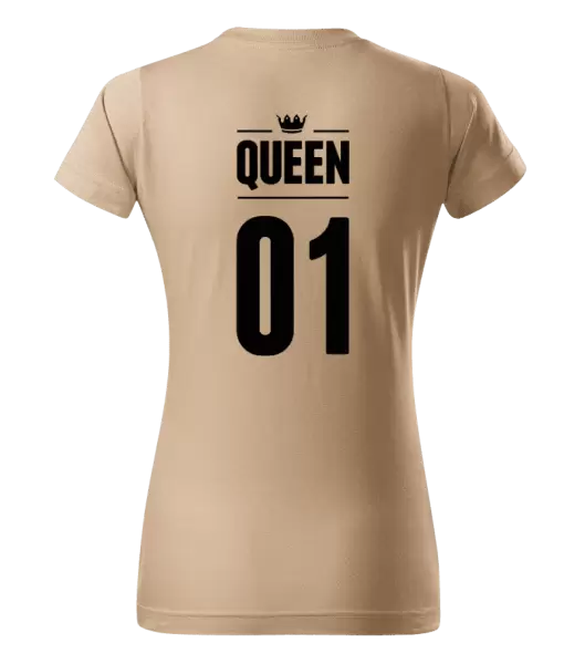 Dámské tričko Queen s vlastním číslem