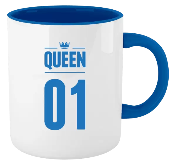 Hrnek Queen s vlastním číslem