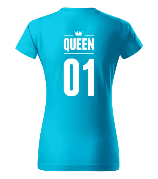 Dámské tričko Queen s vlastním číslem
