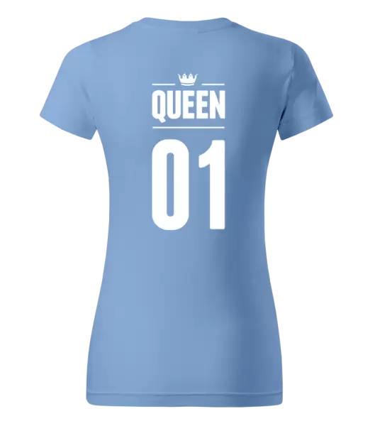 Dámské tričko Queen s vlastním číslem