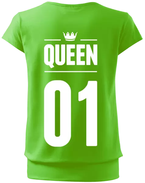 Dámské tričko Queen s vlastním číslem