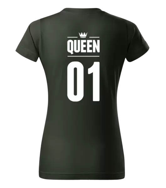 Dámské tričko Queen s vlastním číslem