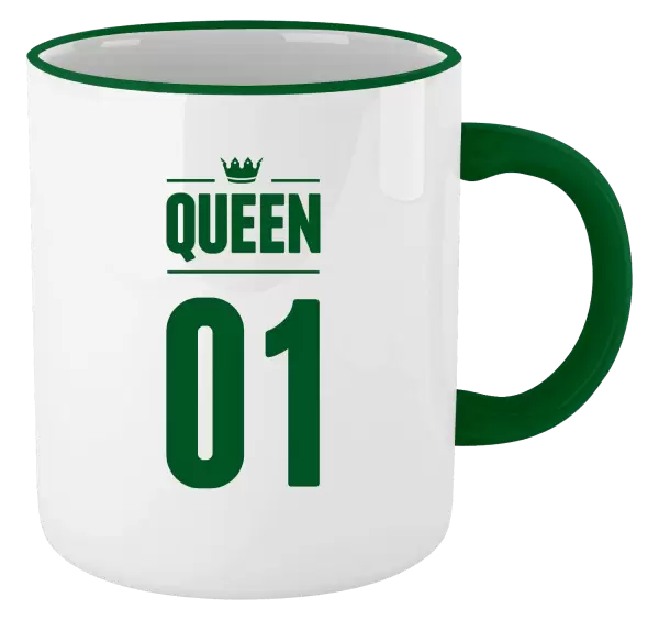 Hrnek Queen s vlastním číslem