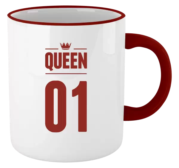 Hrnek Queen s vlastním číslem