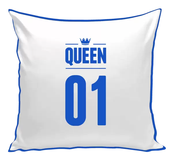 Polštář Queen s vlastním číslem