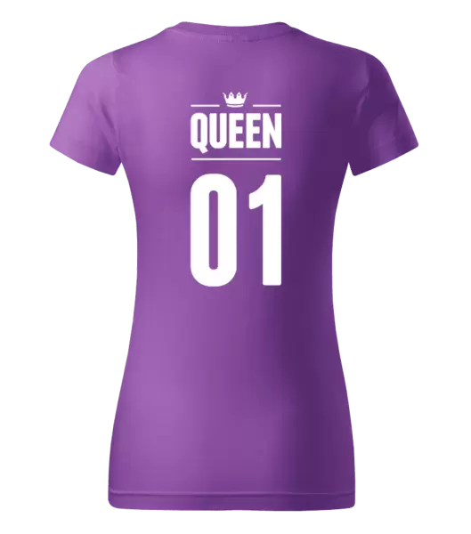 Dámské tričko Queen s vlastním číslem