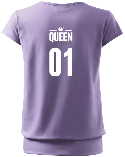 Dámské tričko Queen s vlastním číslem