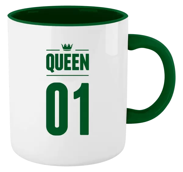 Hrnek Queen s vlastním číslem