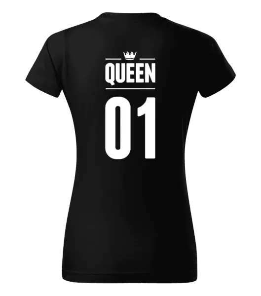 Dámské tričko Queen s vlastním číslem