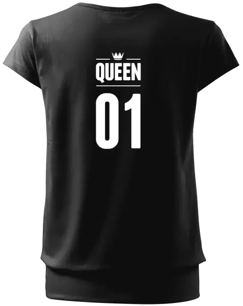 Dámské tričko Queen s vlastním číslem