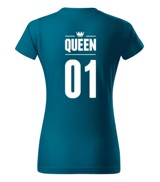 Dámské tričko Queen s vlastním číslem