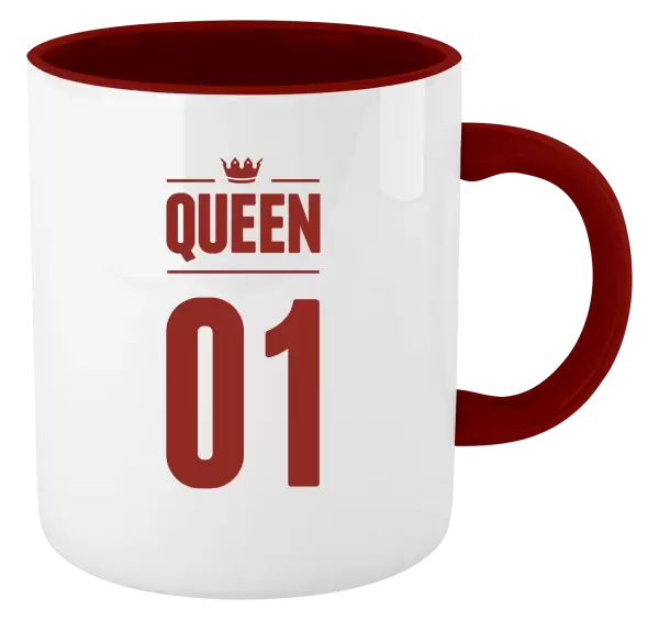 Hrnek Queen s vlastním číslem