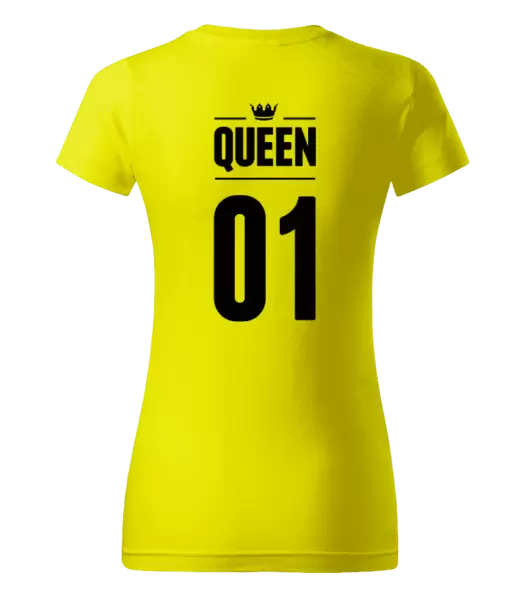 Dámské tričko Queen s vlastním číslem