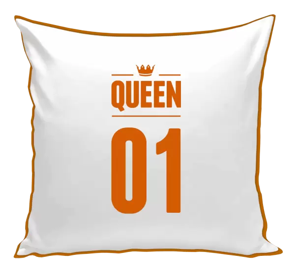 Polštář Queen s vlastním číslem