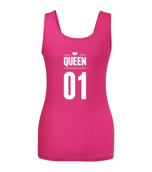 Dámské tílko Queen s vlastním číslem