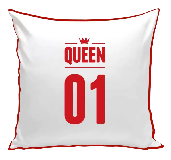 Polštář Queen s vlastním číslem