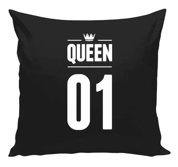 Polštář Queen s vlastním číslem
